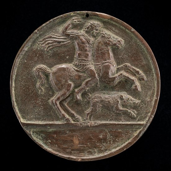 Meleager on Horseback [reverse], late 15th - early 16th century.