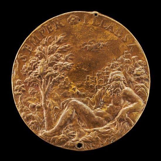 River-god Mincio [reverse], c. 1550.