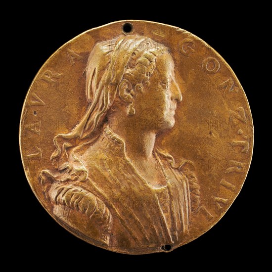 Laura Gonzaga Trivulzio [obverse], c. 1550.