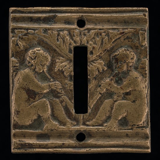 Two Cupids with Flutes, 16th century.