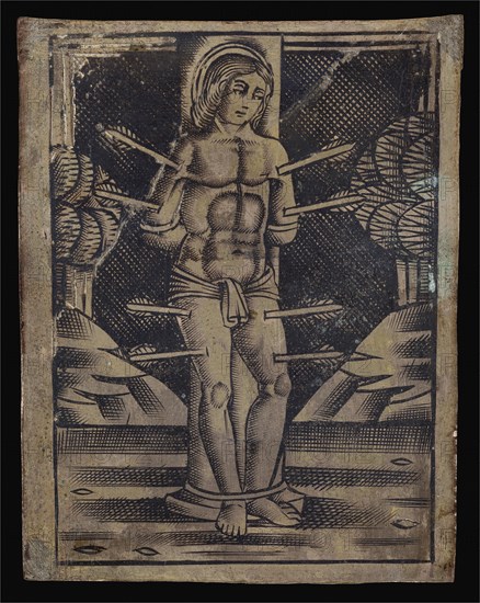 Saint Sebastian.