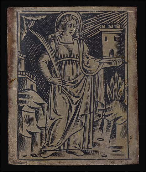 Saint Barbara.