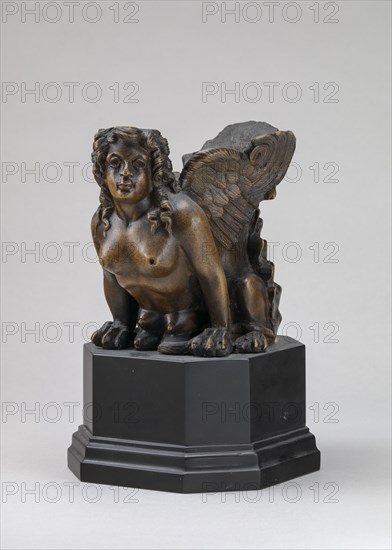 Object with Sphinx Head (Furniture Mount?), 16th/19th century.
