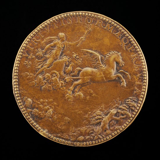 Aurora Riding through the Heavens [reverse], 1552.