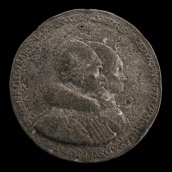 Rene d'Anjou, 1409-1480, King of Naples 1435-1442, and Jeanne de Laval, died 1498 [obverse], 1463.