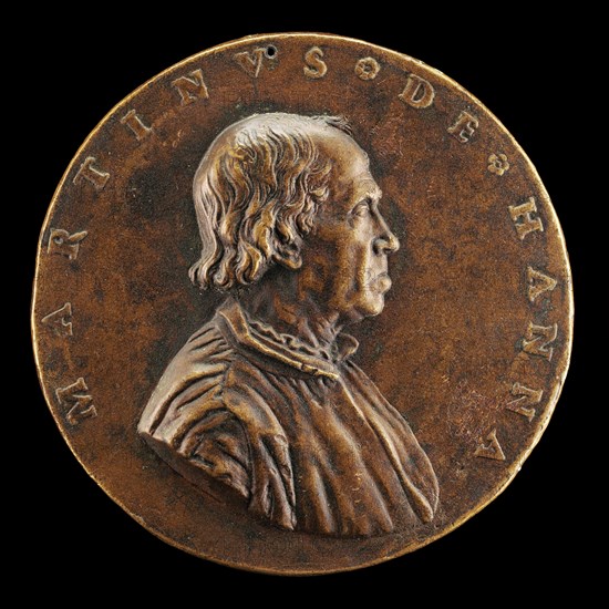 Maarten de Hane, 1475-1556, Flemish Merchant [obverse].