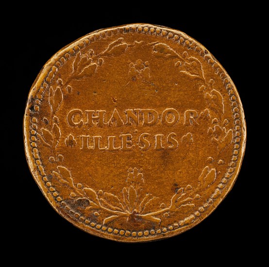 Inscription in a Laurel Wreath [reverse].