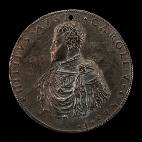 The Future Philip II of Spain as Prince of Austria [obverse], 1548/1549.