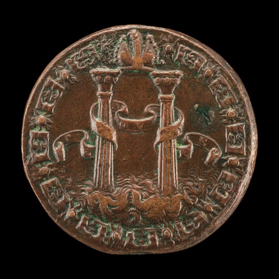The Pillars of Hercules [reverse], 1553.