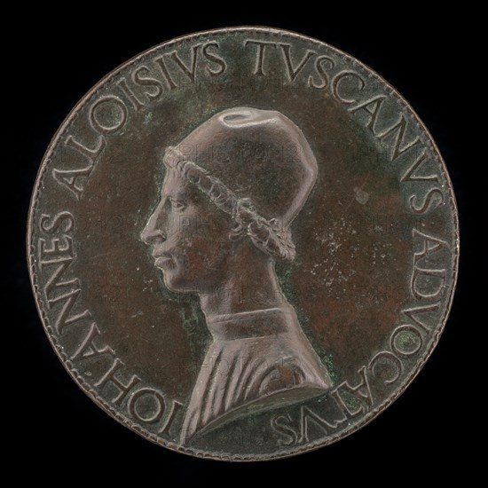 Giovanni Alvise Toscani, c. 1450-1478, Milanese Jurisconsult, Consistorial Advocate, and Auditor General under Pope Sixtus IV [obverse].