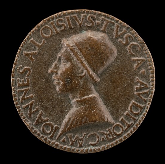 Giovanni Alvise Toscani, c. 1450-1478, Milanese Jurisconsult, Consistorial Advocate, and Auditor General under Pope Sixtus IV [obverse].