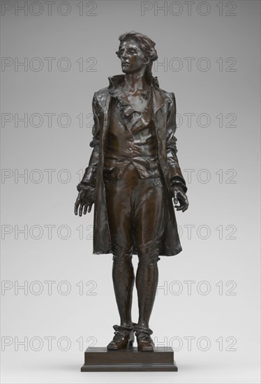 Nathan Hale, model 1889/1890, cast 1890.