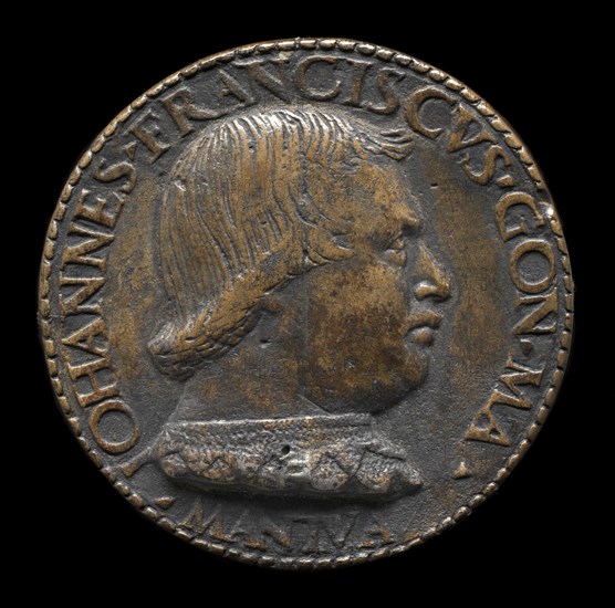 Gianfrancesco Gonzaga di Rodigo, 1445-1496, Lord of Bozzolo, Sabbioneta, and Viadana 1478 [obverse].