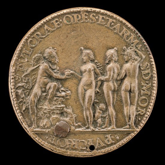 The Judgment of Paris [reverse], c. 1500.