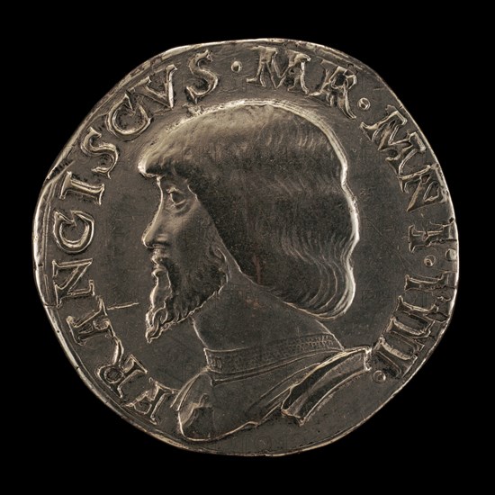 Francesco II Gonzaga, 1466-1519, 4th Marquess of Mantua 1484 [obverse], 16th century.