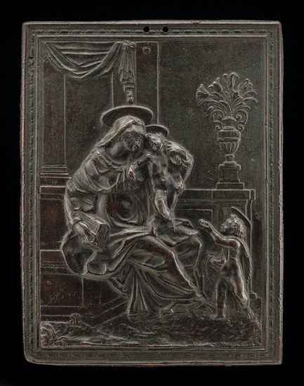 Madonna and Child with Saint John the Baptist, probably c. 1600.