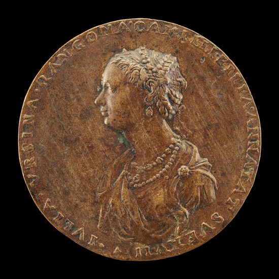 Guilia Orsini, 1537-1598, Wife of Baldossare Rangoni c. 1554 [obverse], 1554.