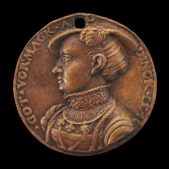 Emilia of Saxony, 1516-1591, Margravine of Brandenburg-Ansbach [obverse], 1540.