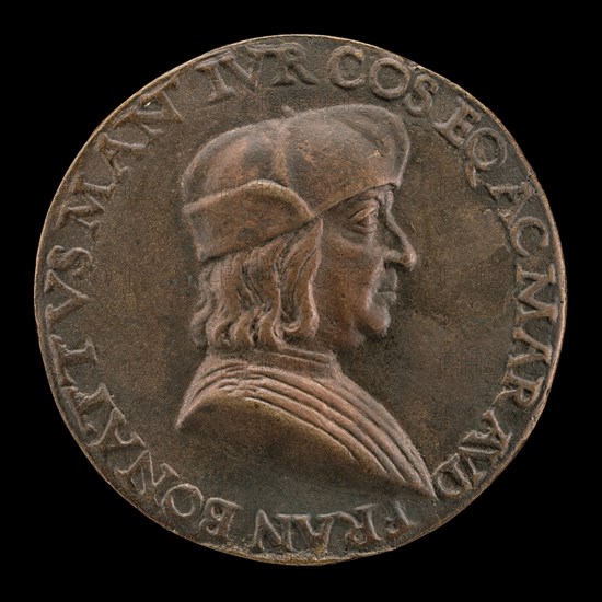 Francesco Bonatti, Mantuan Lawyer [obverse], c. 1510.