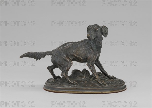 Spaniel (Diane), model after 1846, cast early 20th century.