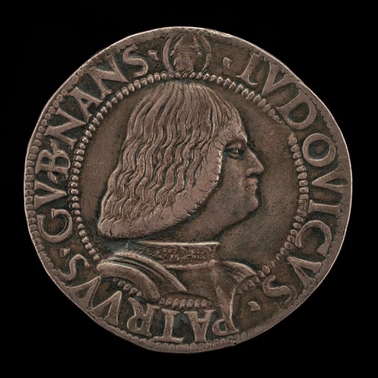 Lodovico Maria Sforza, called il Moro, 1451-1508, Regent 1480-1494 (reverse), 1481/1494.