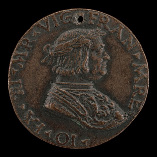 Gian Giacomo Trivulzio as a Laureate Warrior [obverse], early 16th century.