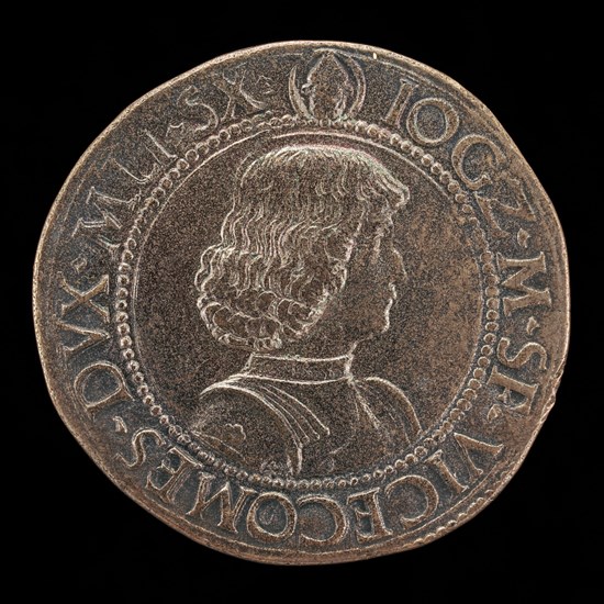 Giangaleazzo Maria Sforza, 1469-1494, 6th Duke of Milan 1476 [obverse], 16th century.