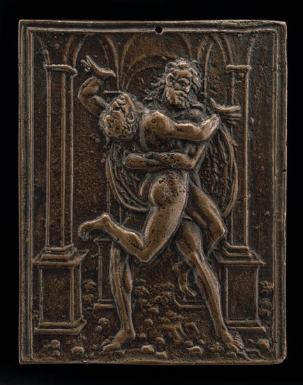 Hercules and Antaeus, late 15th - early 16th century.
