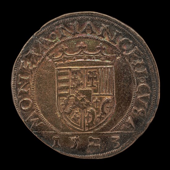 Crowned Shield [reverse], 1523.
