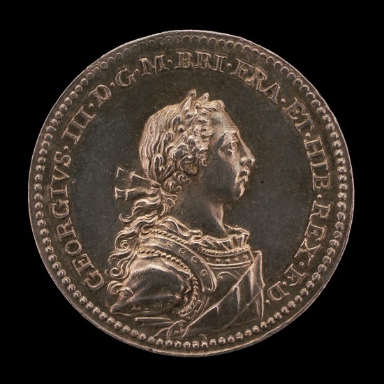 Coronation of King George III [obverse], 1761.