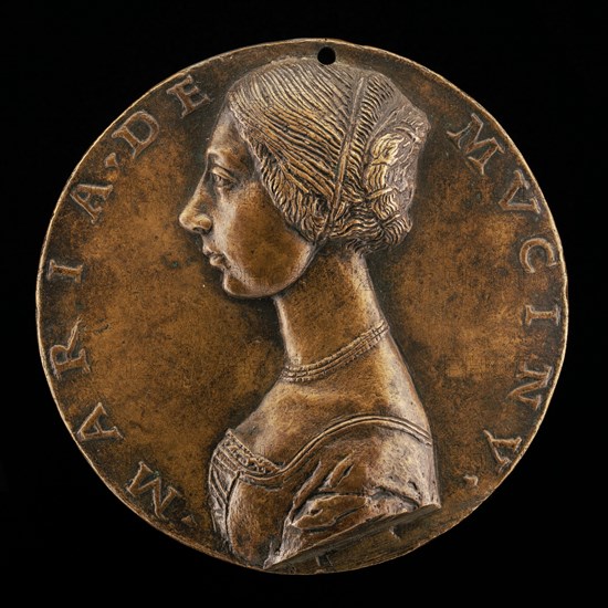 Maria de' Mucini [obverse], c. 1475.