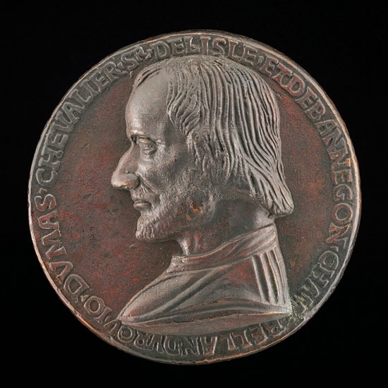 Jean du Mas de l'Isle, died 1495, Councillor of Charles VIII [obverse], 1494/1495.