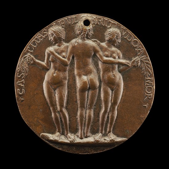 The Three Graces [reverse], c. 1486.