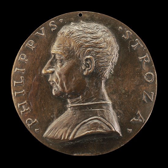 Filippo Strozzi, 1428-1491, Florentine Merchant-Prince [obverse], 1489.