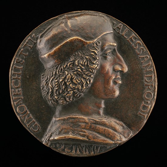 Alessandro di Gino Vecchietti, 1472-1532 [obverse], c. 1498.