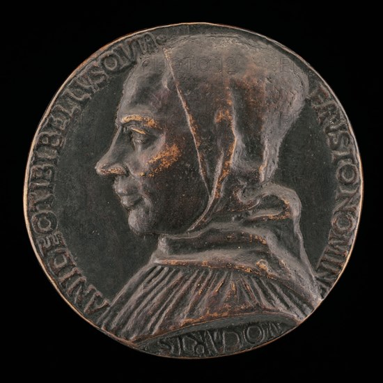 Fra Alberto Belli, died 1482 [obverse], c. 1497.