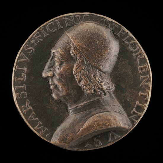 Marsilio Ficino, 1433-1499, Florentine Humanist [obverse], c. 1499.