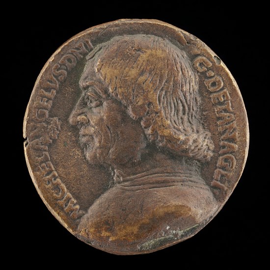 Michelangelo di Guglielmino Tanaglia, 1437-1512 [obverse].