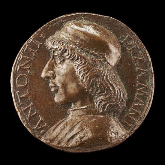 Antonio Pizzamani, 1462-1512, Venetian Scholar and Apostolic Pronotary, Bishop of Feltre 1504 [obverse], c. 1490.