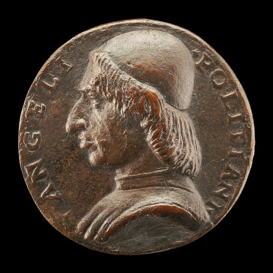 Angelo Poliziano, 1454-1494, Humanist [obverse], c. 1494.