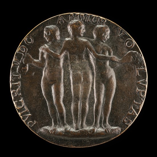 The Three Graces [reverse], c. 1484/1485.