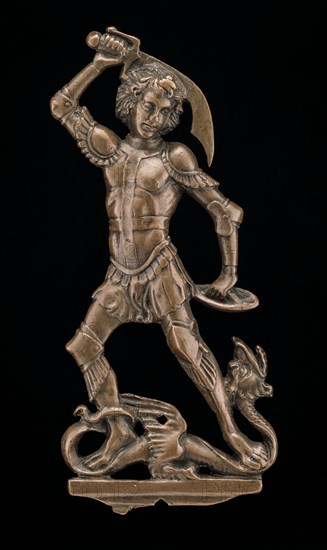 Saint George and the Dragon, 15th century.