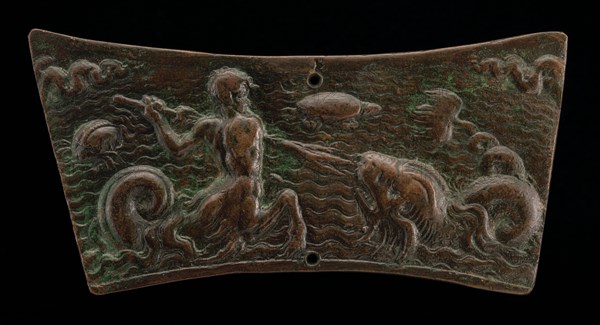 Sea-Monsters Fighting, early 16th century.