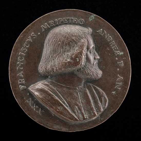 Francesco Malipiero, Venetian patrician, Brother of Vincenzo [obverse], 1523.