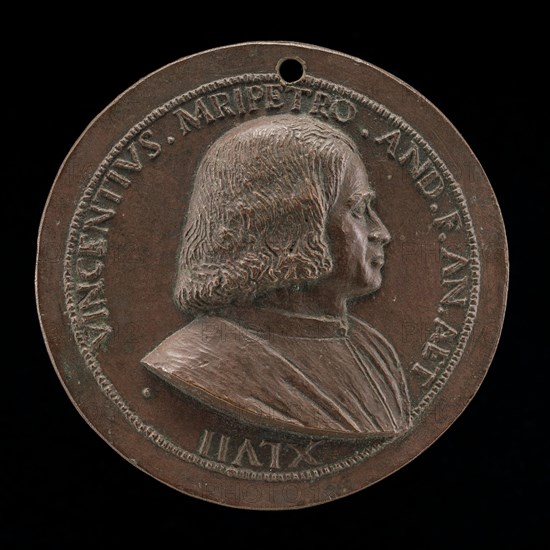 Vincenzo Malipiero, Venetian Patrician, Brother of Francesco [obverse], 1523.