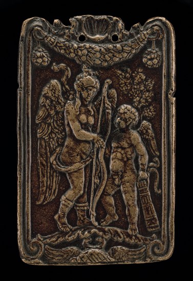 Venus and Cupid [obverse], late 15th century.