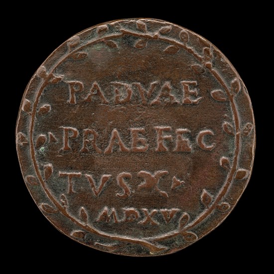 Inscription in a Wreath [reverse], c. 1515.