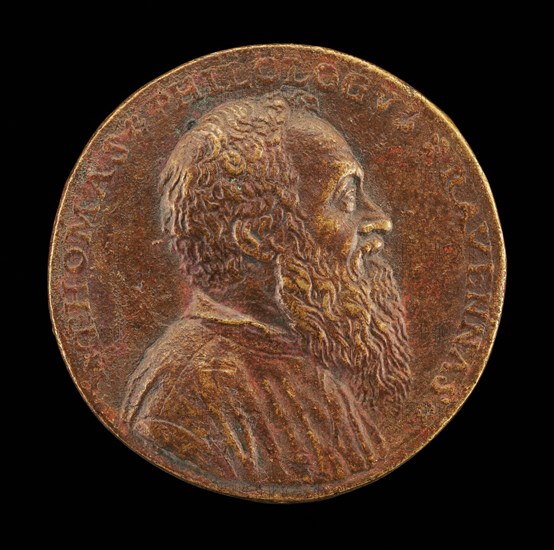 Tommaso Rangone, 1493-1577, Physician of Ravenna [obverse], 1562.