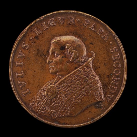 Julius II (Giuliano della Rovere, 1443-1513), Pope 1503 [obverse], 1667/1682.