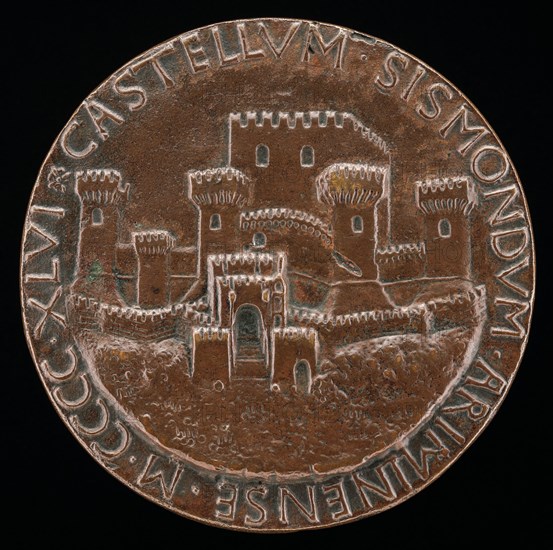 The Castle of Rimini [reverse], 1446.